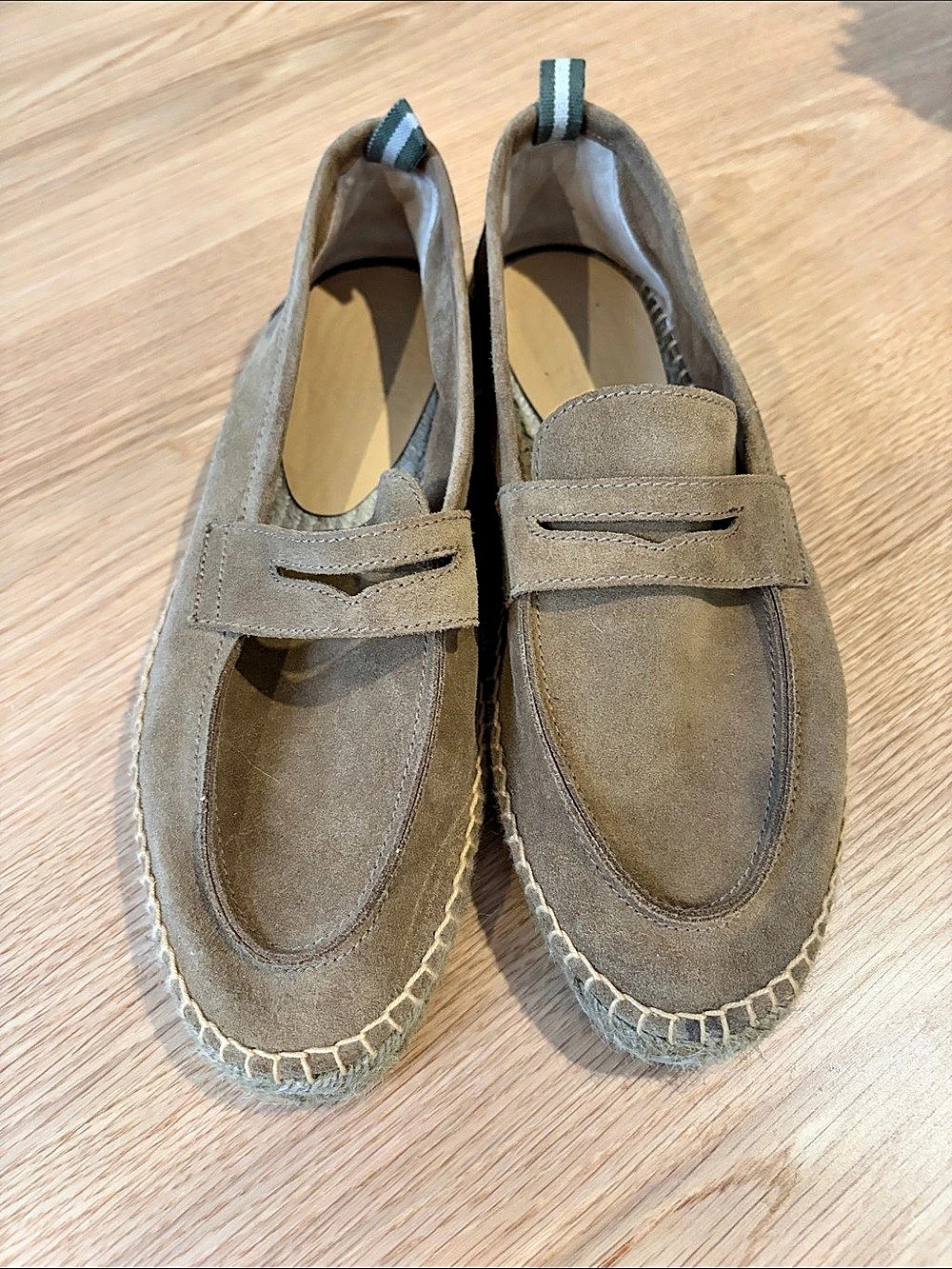 Castañer Nacho Penny Bar Espadrilles Men's Slip-On Shoes EU 43 Brown